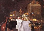 HEEM, Jan Davidsz. de A Table of Desserts g oil on canvas